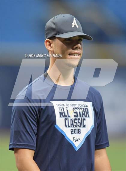 Thumbnail 1 in Tampa Bay High School All Star Classic 2018 photogallery.