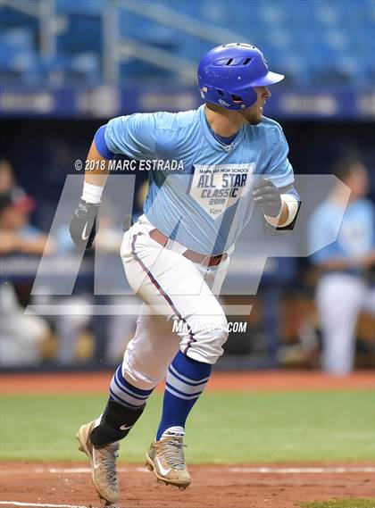 Thumbnail 3 in Tampa Bay High School All Star Classic 2018 photogallery.