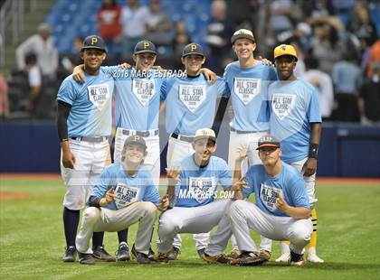 Thumbnail 2 in Tampa Bay High School All Star Classic 2018 photogallery.