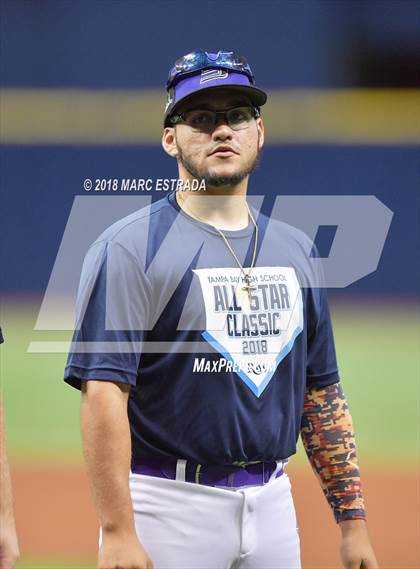 Thumbnail 3 in Tampa Bay High School All Star Classic 2018 photogallery.