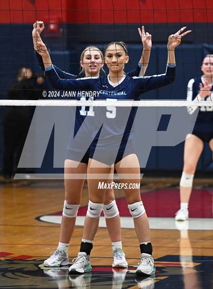 Thumbnail 3 in Centennial @ Coronado (NIAA 5A Southern Region Semifinal) photogallery.