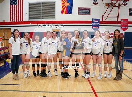 Thumbnail 3 in Rock Point vs. Tempe Prep (AIA 1A Finals Awards) photogallery.