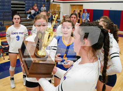 Thumbnail 1 in Rock Point vs. Tempe Prep (AIA 1A Finals Awards) photogallery.