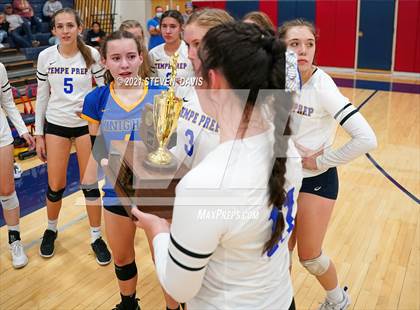 Thumbnail 2 in Rock Point vs. Tempe Prep (AIA 1A Finals Awards) photogallery.