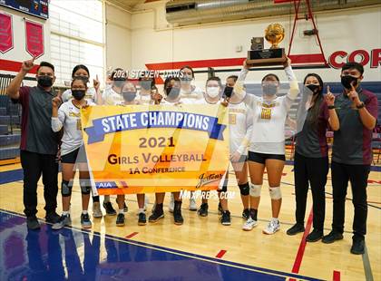 Thumbnail 3 in Rock Point vs. Tempe Prep (AIA 1A Finals Awards) photogallery.