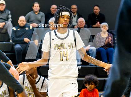 Thumbnail 2 in Bishop Ireton @ Paul VI (WCAC Quater Final) photogallery.