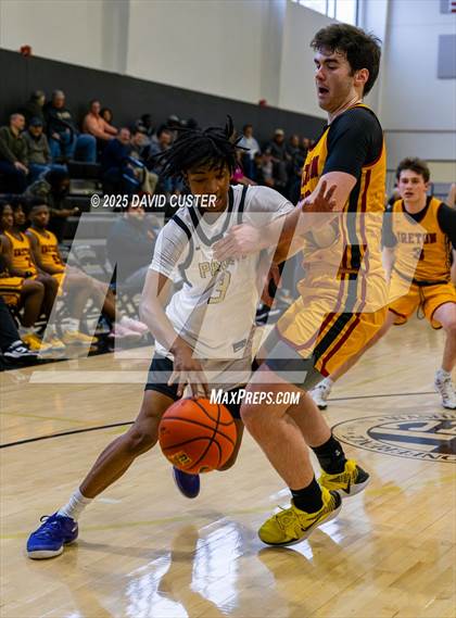 Thumbnail 1 in Bishop Ireton @ Paul VI (WCAC Quater Final) photogallery.