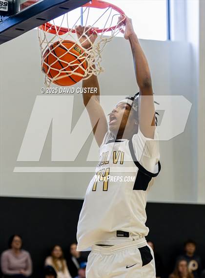 Thumbnail 1 in Bishop Ireton @ Paul VI (WCAC Quater Final) photogallery.