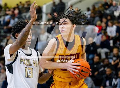 Thumbnail 2 in Bishop Ireton @ Paul VI (WCAC Quater Final) photogallery.