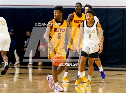 Thumbnail 2 in Bishop Ireton @ Paul VI (WCAC Quater Final) photogallery.