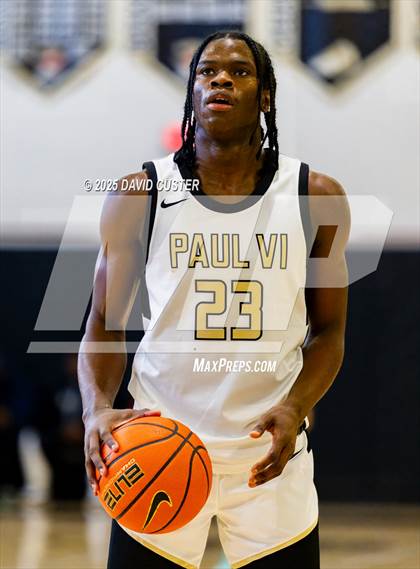 Thumbnail 1 in Bishop Ireton @ Paul VI (WCAC Quater Final) photogallery.