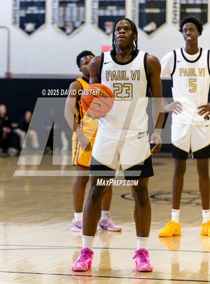 Thumbnail 1 in Bishop Ireton @ Paul VI (WCAC Quater Final) photogallery.
