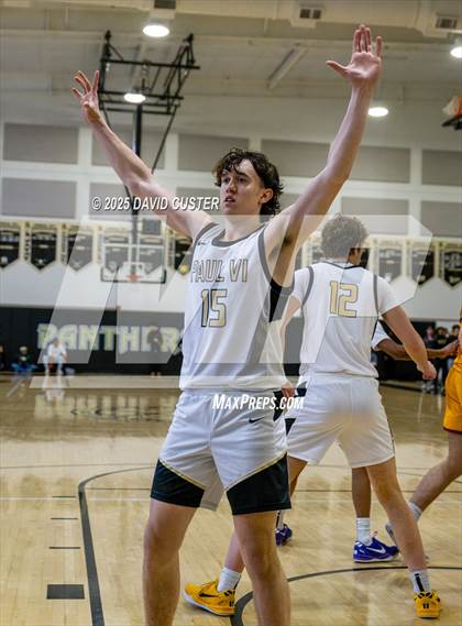 Thumbnail 2 in Bishop Ireton @ Paul VI (WCAC Quater Final) photogallery.