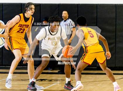 Thumbnail 1 in Bishop Ireton @ Paul VI (WCAC Quater Final) photogallery.