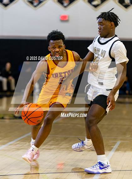 Thumbnail 1 in Bishop Ireton @ Paul VI (WCAC Quater Final) photogallery.