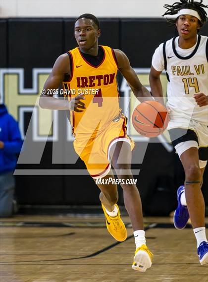 Thumbnail 3 in Bishop Ireton @ Paul VI (WCAC Quater Final) photogallery.