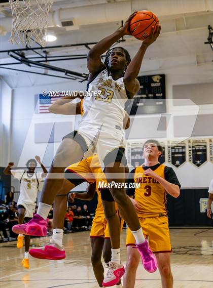Thumbnail 1 in Bishop Ireton @ Paul VI (WCAC Quater Final) photogallery.