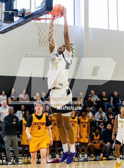 Thumbnail 1 in Bishop Ireton @ Paul VI (WCAC Quater Final) photogallery.