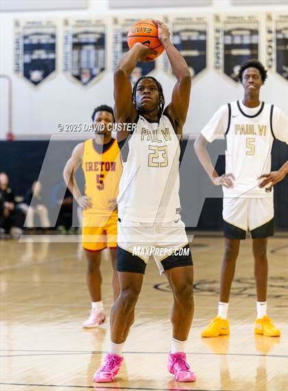 Thumbnail 2 in Bishop Ireton @ Paul VI (WCAC Quater Final) photogallery.