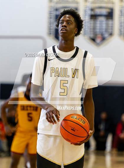 Thumbnail 1 in Bishop Ireton @ Paul VI (WCAC Quater Final) photogallery.