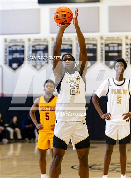 Thumbnail 3 in Bishop Ireton @ Paul VI (WCAC Quater Final) photogallery.