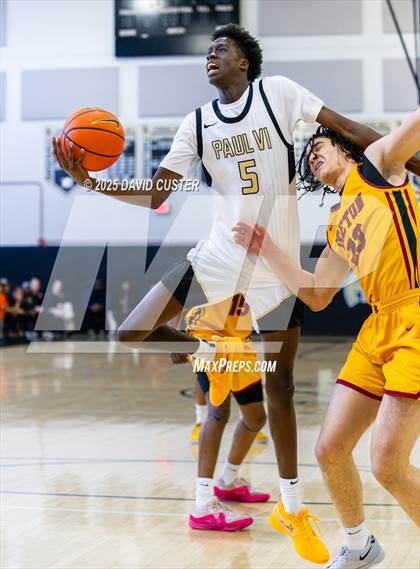 Thumbnail 2 in Bishop Ireton @ Paul VI (WCAC Quater Final) photogallery.