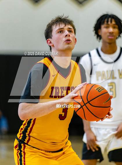 Thumbnail 3 in Bishop Ireton @ Paul VI (WCAC Quater Final) photogallery.