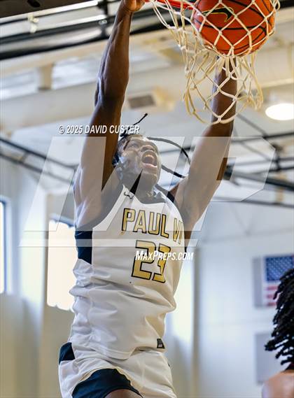 Thumbnail 3 in Bishop Ireton @ Paul VI (WCAC Quater Final) photogallery.