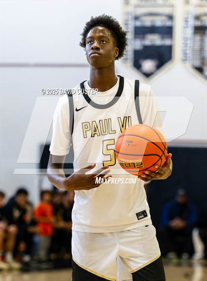 Thumbnail 2 in Bishop Ireton @ Paul VI (WCAC Quater Final) photogallery.