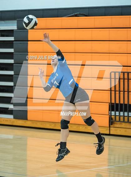 Thumbnail 1 in Eastern Hancock vs Sheridan (Hoosiers Volleyball Invitational) photogallery.