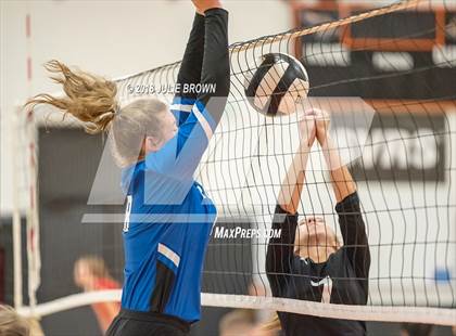 Thumbnail 1 in Eastern Hancock vs Sheridan (Hoosiers Volleyball Invitational) photogallery.