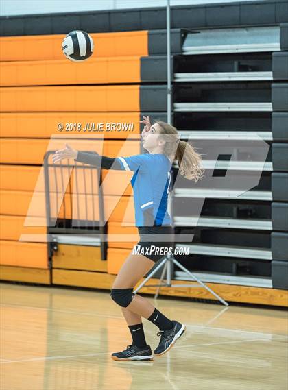 Thumbnail 1 in Eastern Hancock vs Sheridan (Hoosiers Volleyball Invitational) photogallery.