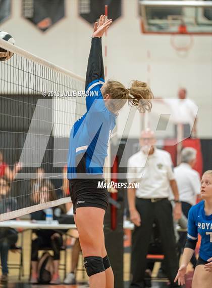 Thumbnail 2 in Eastern Hancock vs Sheridan (Hoosiers Volleyball Invitational) photogallery.