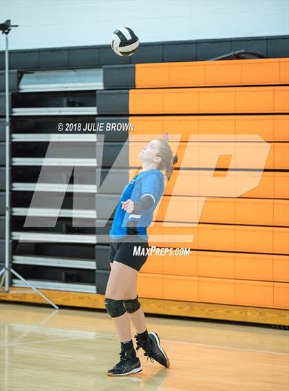 Thumbnail 2 in Eastern Hancock vs Sheridan (Hoosiers Volleyball Invitational) photogallery.