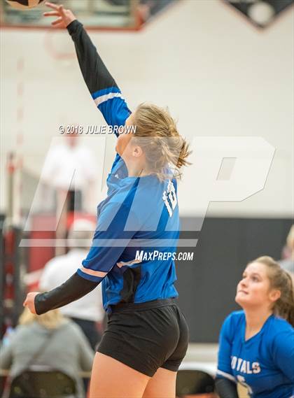 Thumbnail 1 in Eastern Hancock vs Sheridan (Hoosiers Volleyball Invitational) photogallery.