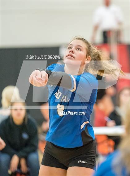 Thumbnail 3 in Eastern Hancock vs Sheridan (Hoosiers Volleyball Invitational) photogallery.