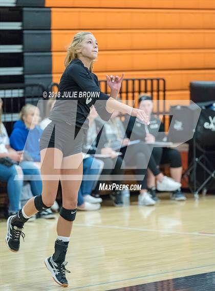 Thumbnail 2 in Eastern Hancock vs Sheridan (Hoosiers Volleyball Invitational) photogallery.