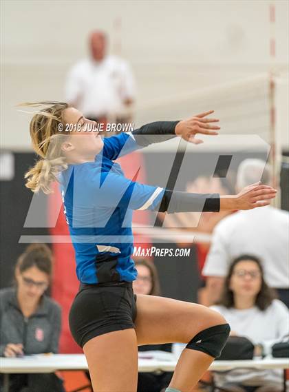 Thumbnail 2 in Eastern Hancock vs Sheridan (Hoosiers Volleyball Invitational) photogallery.
