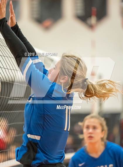 Thumbnail 3 in Eastern Hancock vs Sheridan (Hoosiers Volleyball Invitational) photogallery.