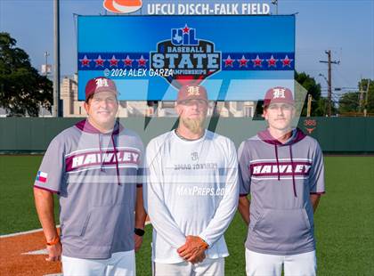 Thumbnail 3 in Flatonia vs Hawley (UIL 2A Baseball Semi-Final) photogallery.