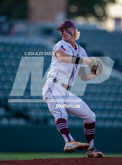 Thumbnail 2 in Flatonia vs Hawley (UIL 2A Baseball Semi-Final) photogallery.
