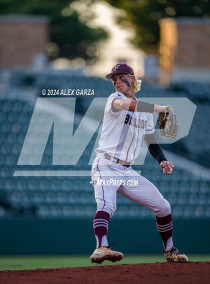Thumbnail 2 in Flatonia vs Hawley (UIL 2A Baseball Semi-Final) photogallery.
