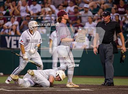 Thumbnail 3 in Flatonia vs Hawley (UIL 2A Baseball Semi-Final) photogallery.