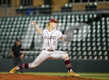 Thumbnail 3 in Flatonia vs Hawley (UIL 2A Baseball Semi-Final) photogallery.