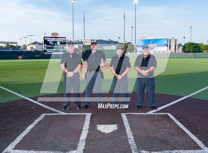 Thumbnail 1 in Flatonia vs Hawley (UIL 2A Baseball Semi-Final) photogallery.