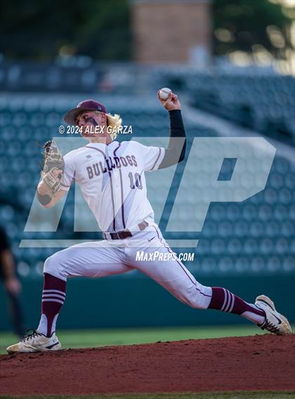 Thumbnail 3 in Flatonia vs Hawley (UIL 2A Baseball Semi-Final) photogallery.