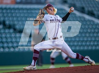 Thumbnail 1 in Flatonia vs Hawley (UIL 2A Baseball Semi-Final) photogallery.
