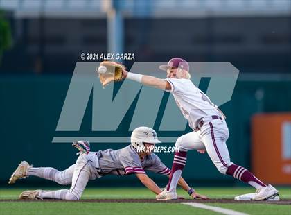 Thumbnail 3 in Flatonia vs Hawley (UIL 2A Baseball Semi-Final) photogallery.