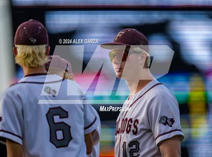 Thumbnail 2 in Flatonia vs Hawley (UIL 2A Baseball Semi-Final) photogallery.