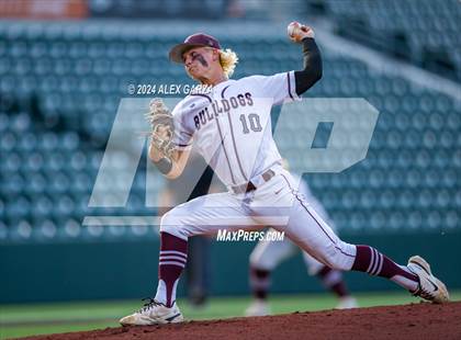 Thumbnail 2 in Flatonia vs Hawley (UIL 2A Baseball Semi-Final) photogallery.
